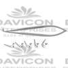 Artery Scissors - Ball Tip stainless steel surgical scissors for vascular surgery, plastic surgery, microsurgery, and precise tissue dissection by Davicon Surgical.