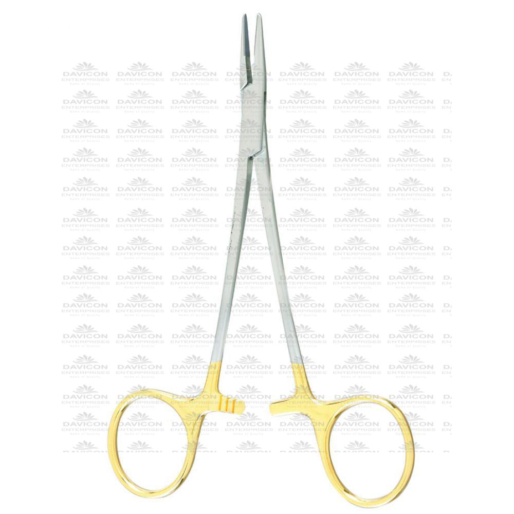 03 Par Needle Holder, Delicate Tungsten Carbide, Serrated
