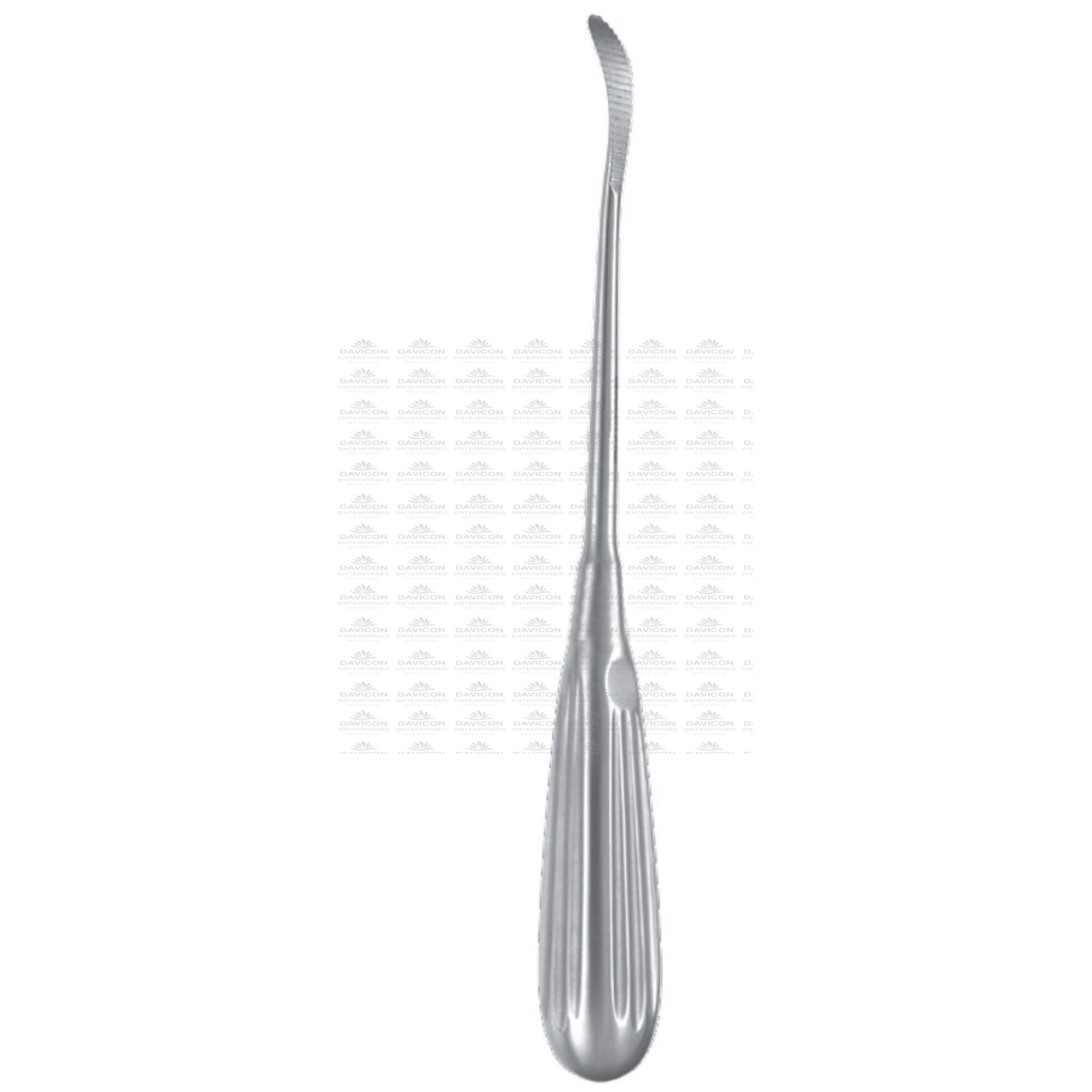 04 Curved Aufricht Glabellar raspatories, 7-1/8” (181 mm) 8 mm