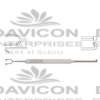 Neivert Nasal Retractor ball hook with guide channel