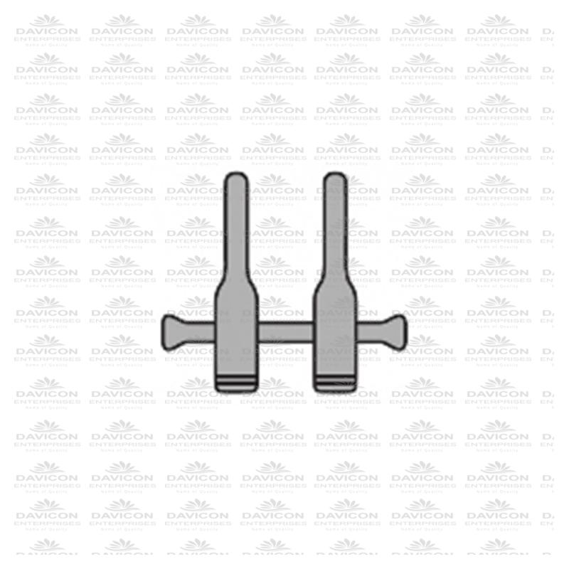 Micro Approximator Clamp, 16mm (1.0-2.25 mm), A, w/o Frame, Black (PVD), Artery Micro Approximator Clamp, 16mm (1.0-2.25 mm), A, w/o Frame, Black (PVD), Artery