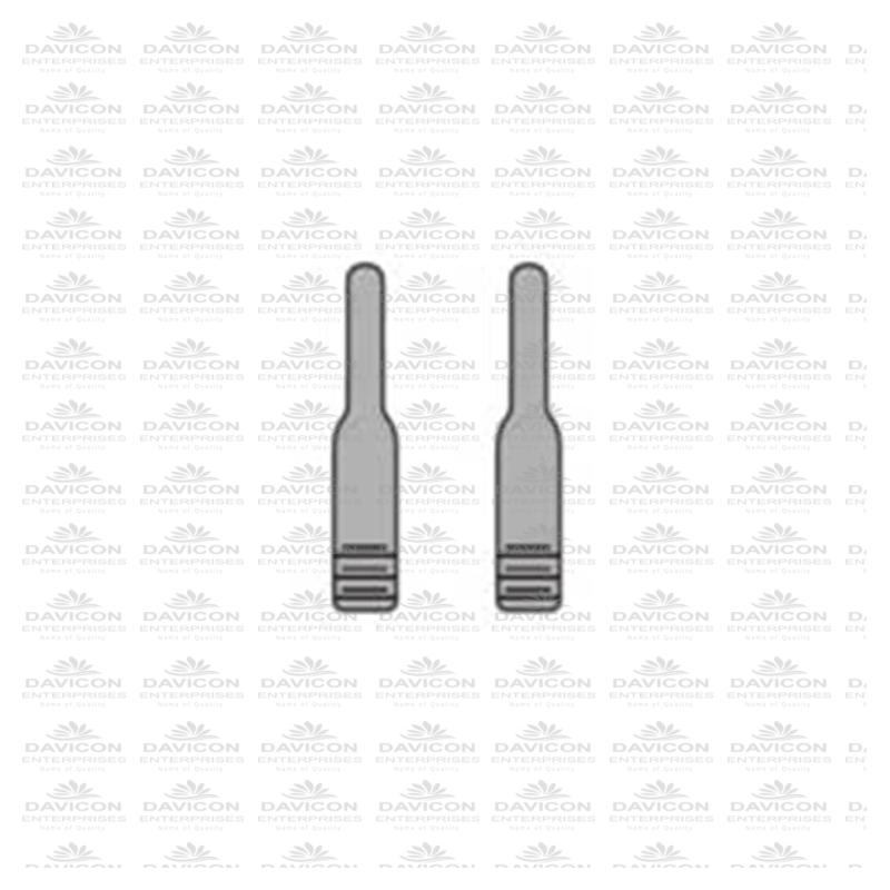 Micro Single Clamp, 16mm (1.0-2.2 mm), V, Pair, Black (PVD) Micro Single Clamp, 16mm (1.0-2.2 mm), V, Pair, Black (PVD)