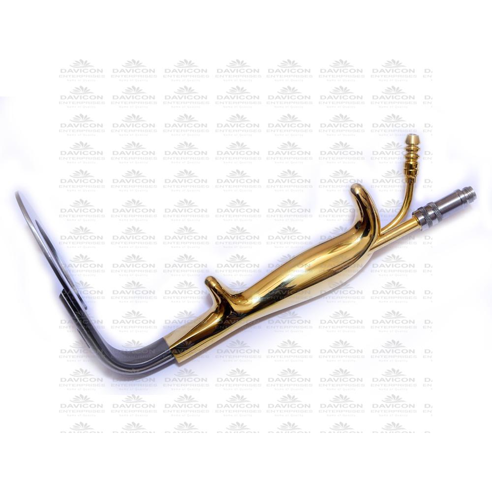 Ring Ret Ring breast retractor with fiber optic illumination and irrigation tube optic illumination and irrigation