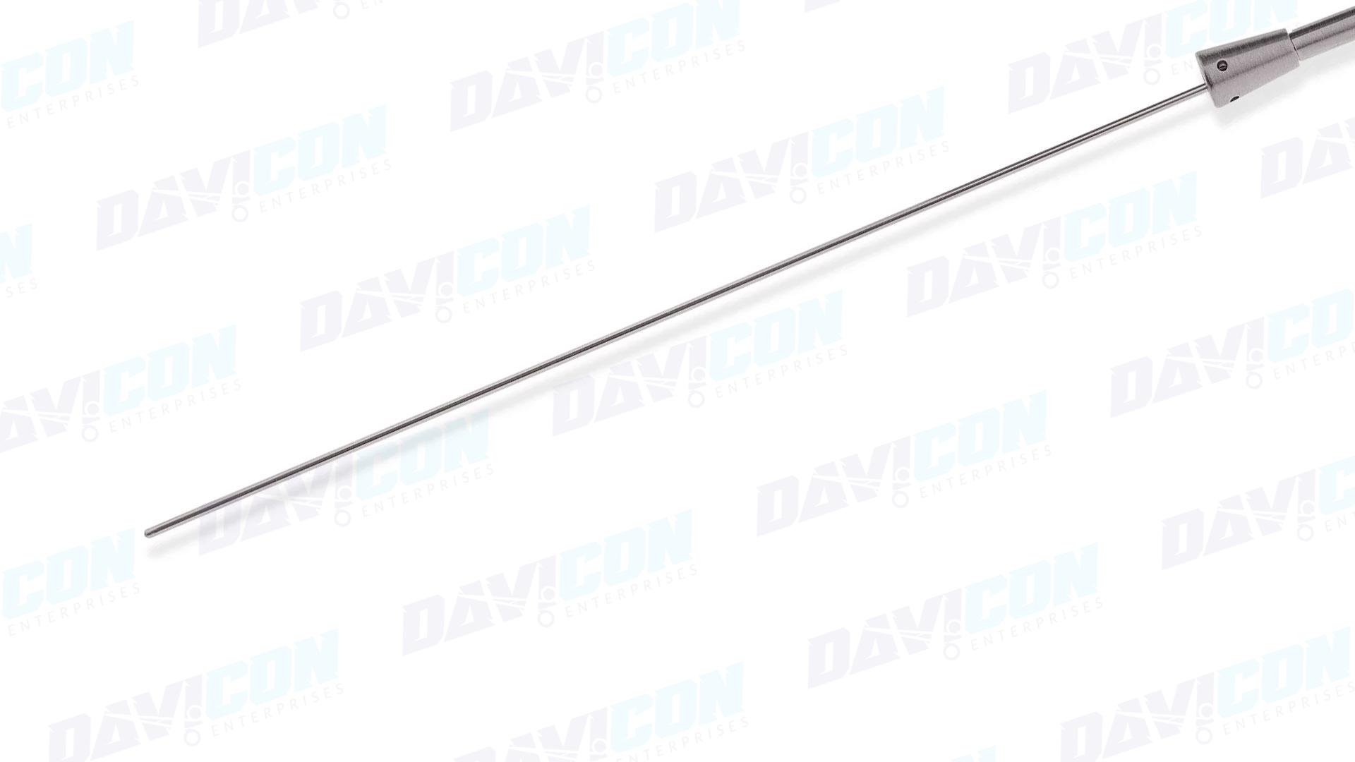 Suction Instrument - Curved 3.2mm tube, wVariable Suction, Yankauer Handle, 8.75'' (22cm) Working Length, Stainless Steel, 14.25'' (36cm)