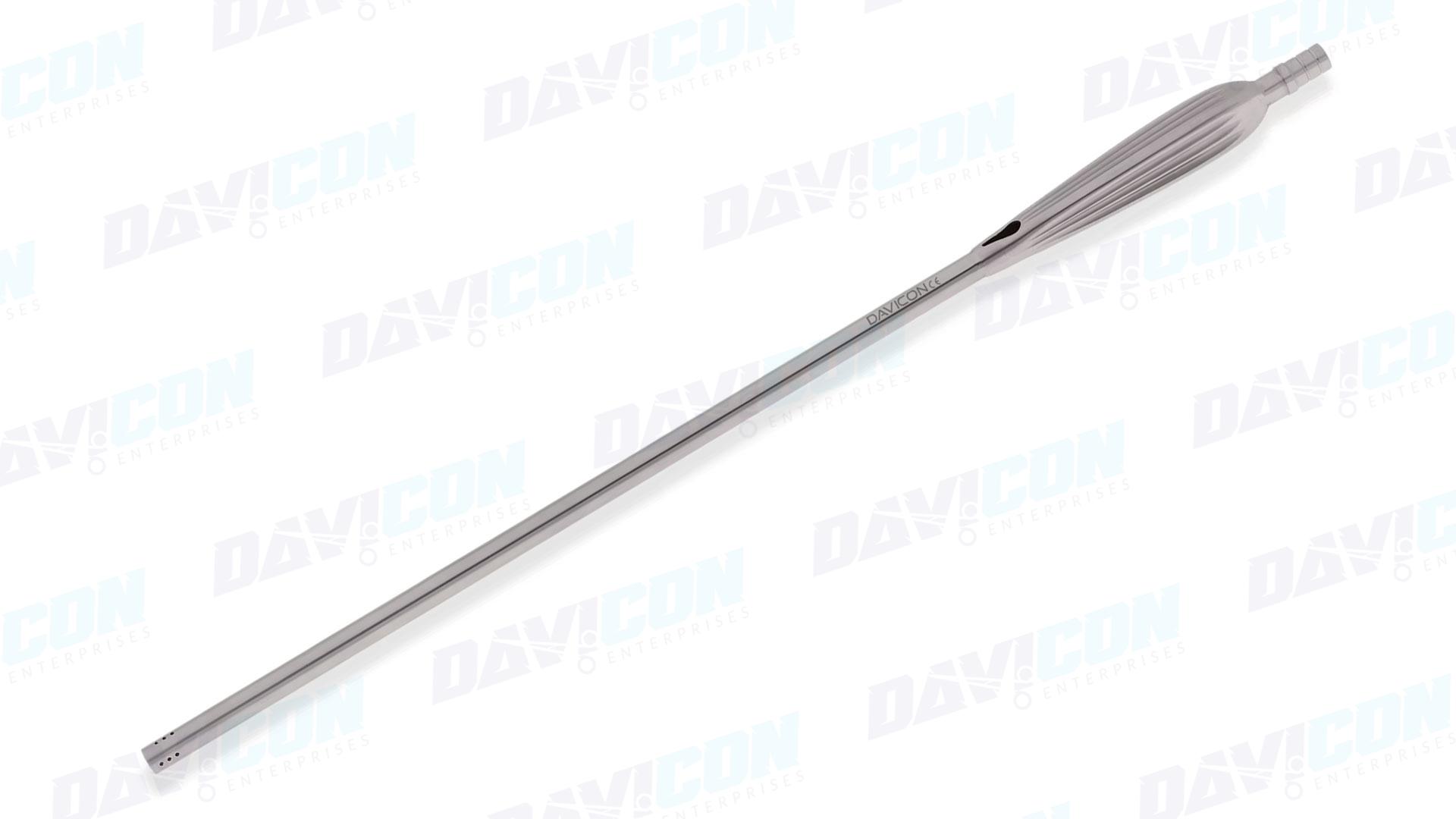 Suction Instrument - Straight 10mm tube, Yankauer Handle wVariable Suction, 12.5'' (32cm) Working Length, Stainless Steel, 17.75'' (45.5cm)