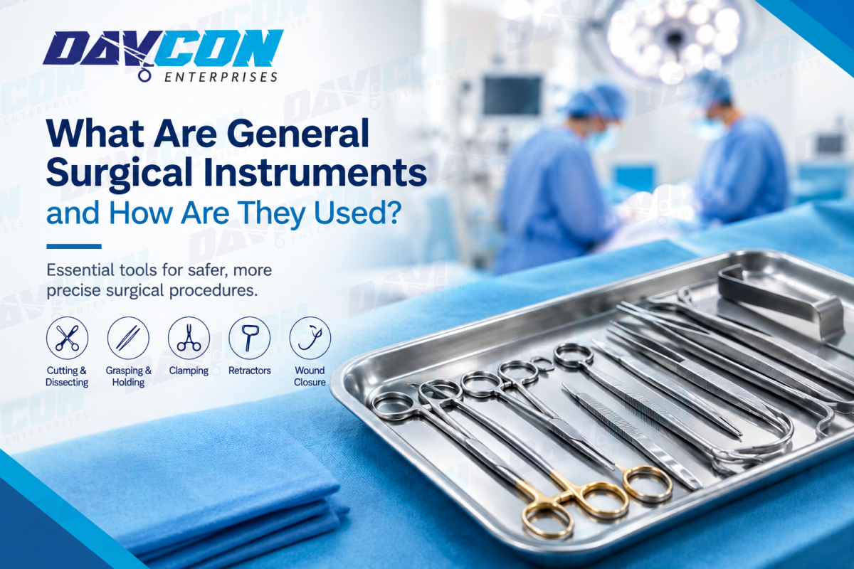 What Are General Surgical Instruments, and How Are They Used?