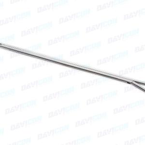 VATS Right Angle Dissector – DeBakeyCooley serrated jaws, 10mm shaft, 9.5'' (24cm) Working Length, wRatchet, Stainless Steel, 13.5'' (34cm)