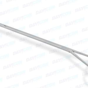 VATS Right Angle Dissector – DeBakeyCooley serrated jaws, 10mm shaft, wRatchet, 7.5'' (19cm) Working Length, Stainless Steel, 11.5'' (29cm)