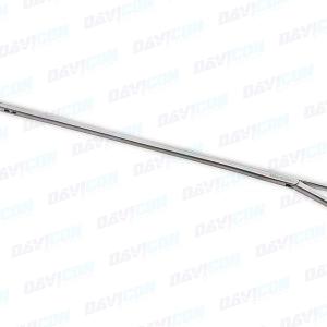 VATS Right Angle Fine Dissector – DeBakeyCooley Fine serrated jaws, 7mm shaft, 9.5'' (24cm) Working Length, wRatchet, Stainless Steel, 13.5'' (34cm)