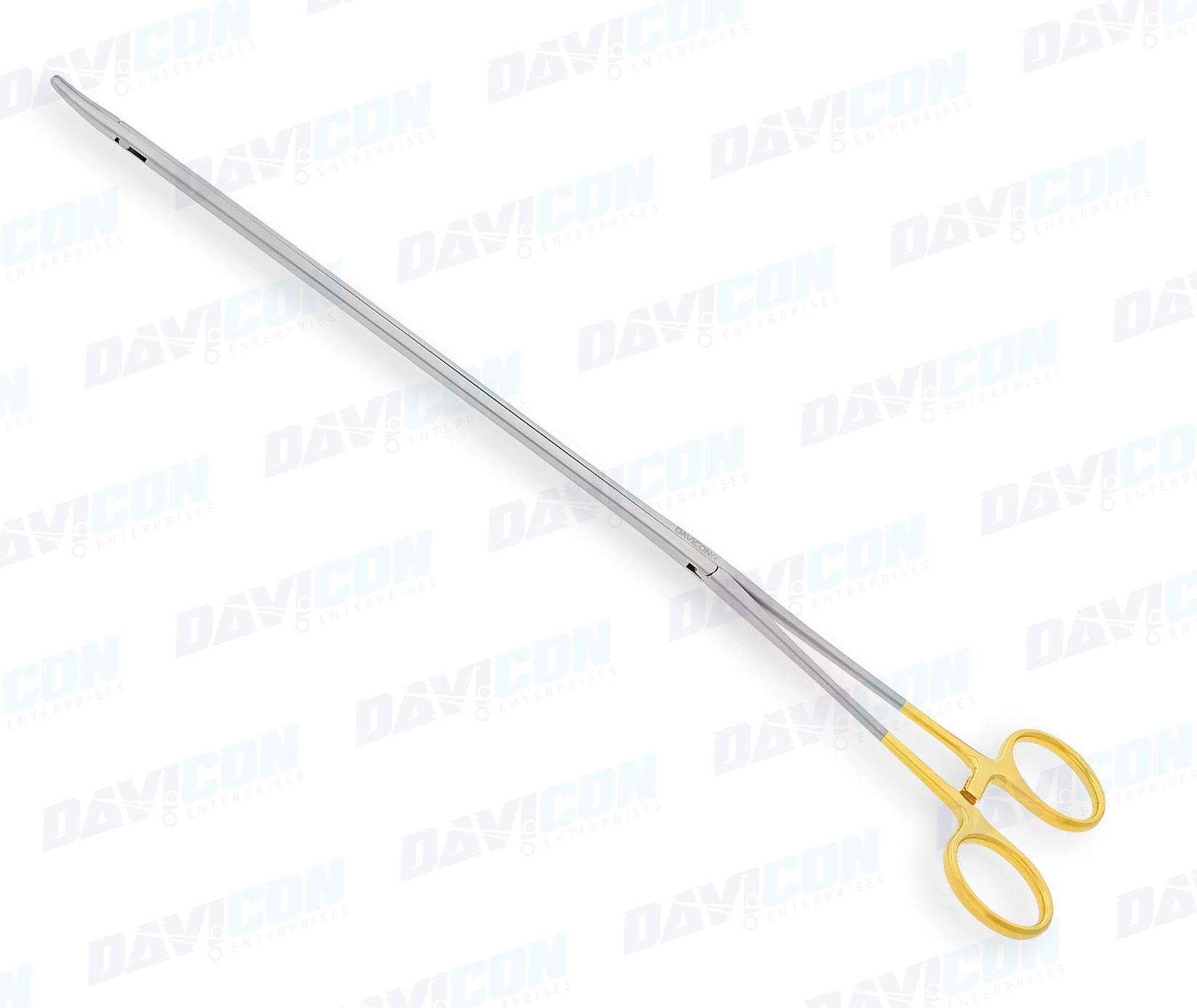 VATS Heavy Needle Holders - Curved Heavy jaws wTC Inserts, 7mm Shaft, wRatchet, 21cm Working Length, Stainless Steel, 13.5'' (34cm)
