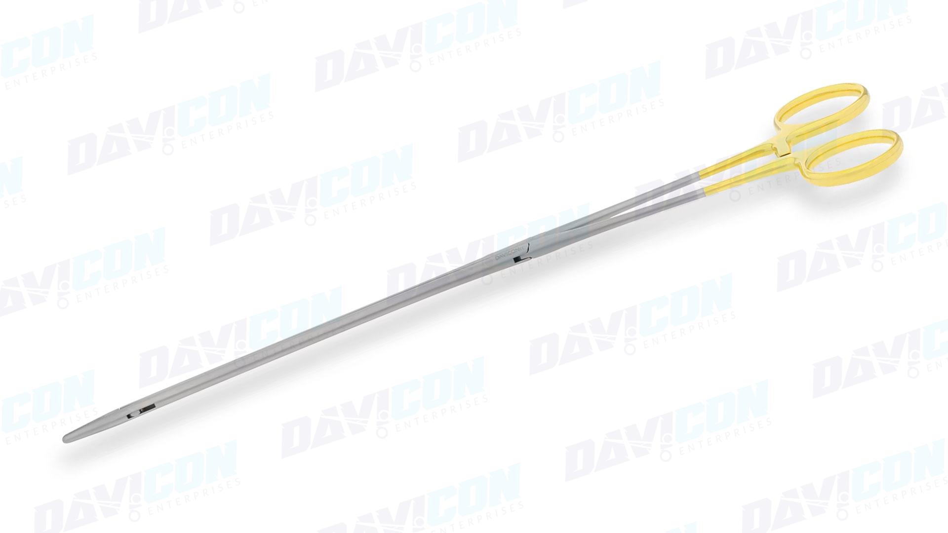 VATS Heavy Needle Holders - Straight Heavy jaws wTC Inserts, 7mm Shaft, wRatchet, 16cm Working Length, Stainless Steel, 11.25'' (28.5cm) (For 4-0 Suture)