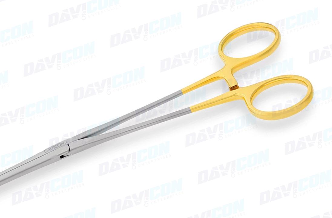 VATS X-Heavy Needle Holders - Straight X-Heavy jaws wTC Inserts, 7mm Shaft, wRatchet, 16cm Working Length, Stainless Steel, 11.25'' (28.5cm) (For 2-0 Suture)